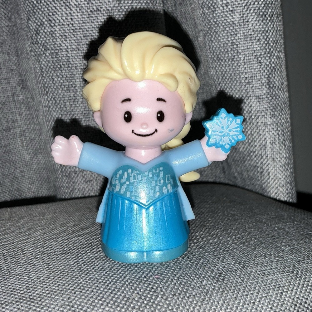 2019 Fisher Price Little People Replacement Disney ELSA Holding Snowflake Frozen